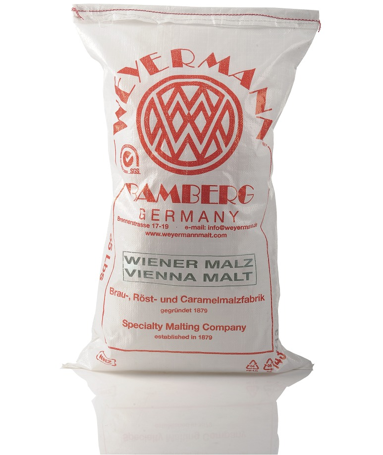 Vienna Malt (Weyermann®), whole, 25 kg Humlegårdens Ekolager