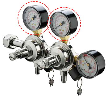 manometer lavtryk til kulsyreregulator premium
