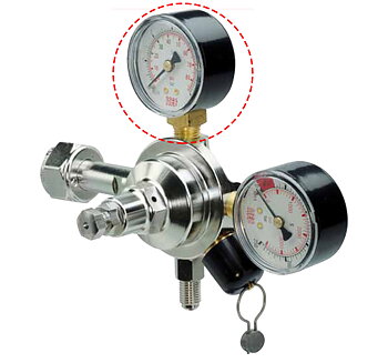 manometer lavtryk til kulsyreregulator premium