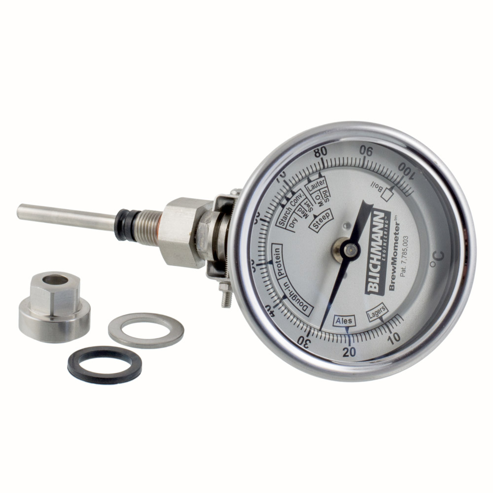 Weldless Adjustable Brewmometer - For Homebrewing