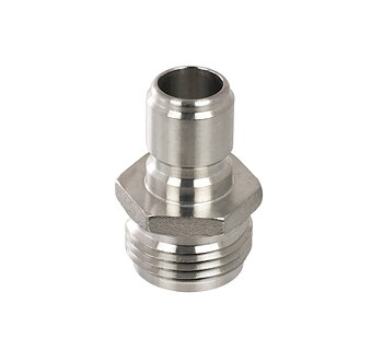 Snabbkoppling QD hane - 3/4" GHT hane