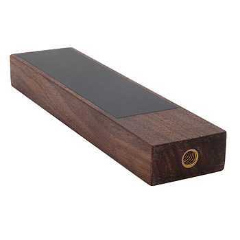 Wooden tap handle with blackboard 20 cm