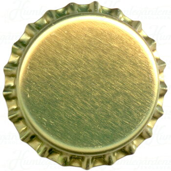 guldfarvede kapsler, 250 stk
