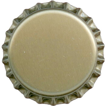29 mm bottle caps, gold, 100 pcs