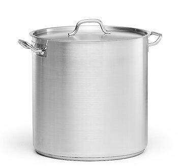 Patina kedel i rustfrit stål 50 l