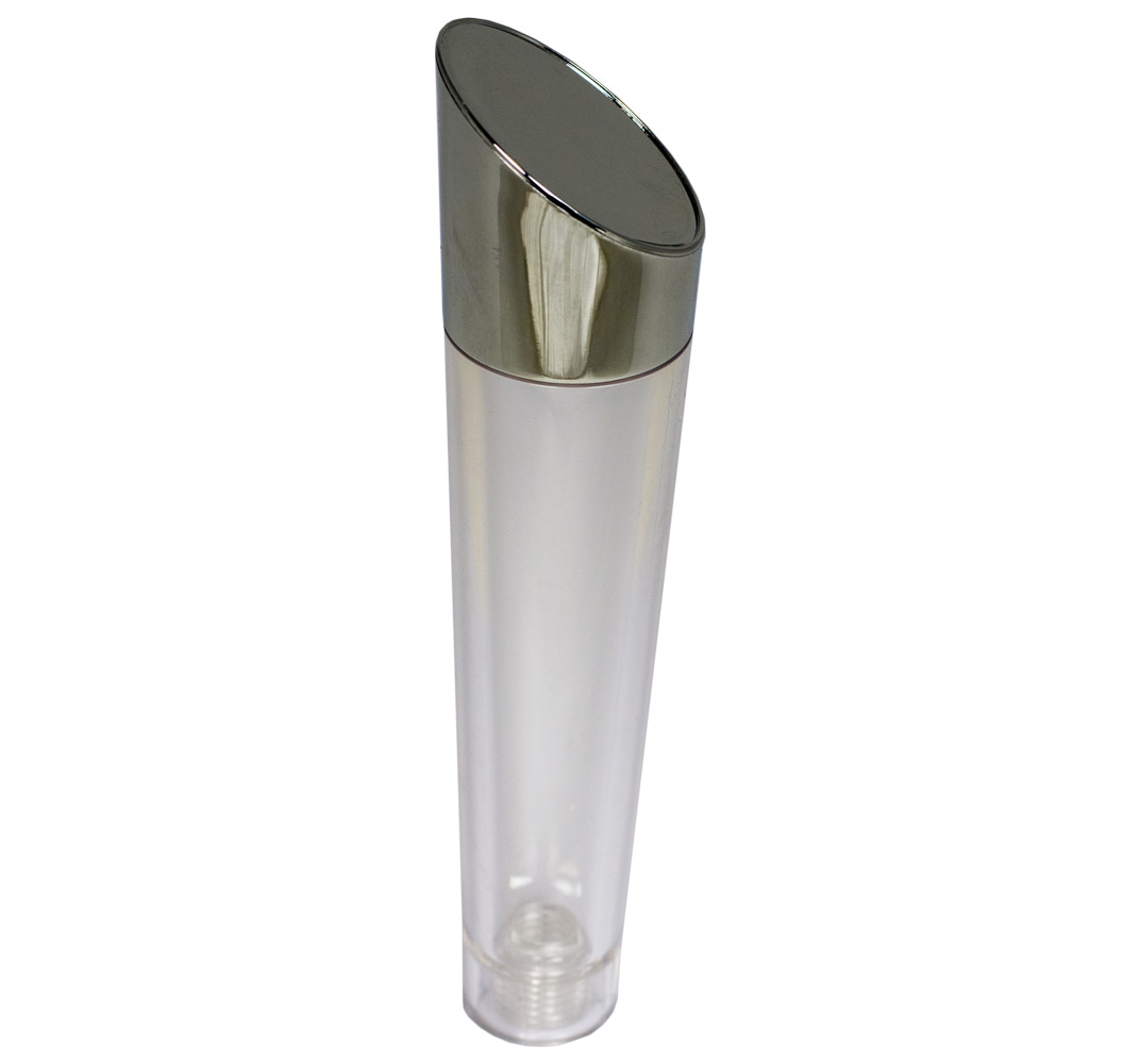 Tappehåndtag i gennemsigtig plast 16 cm - 3