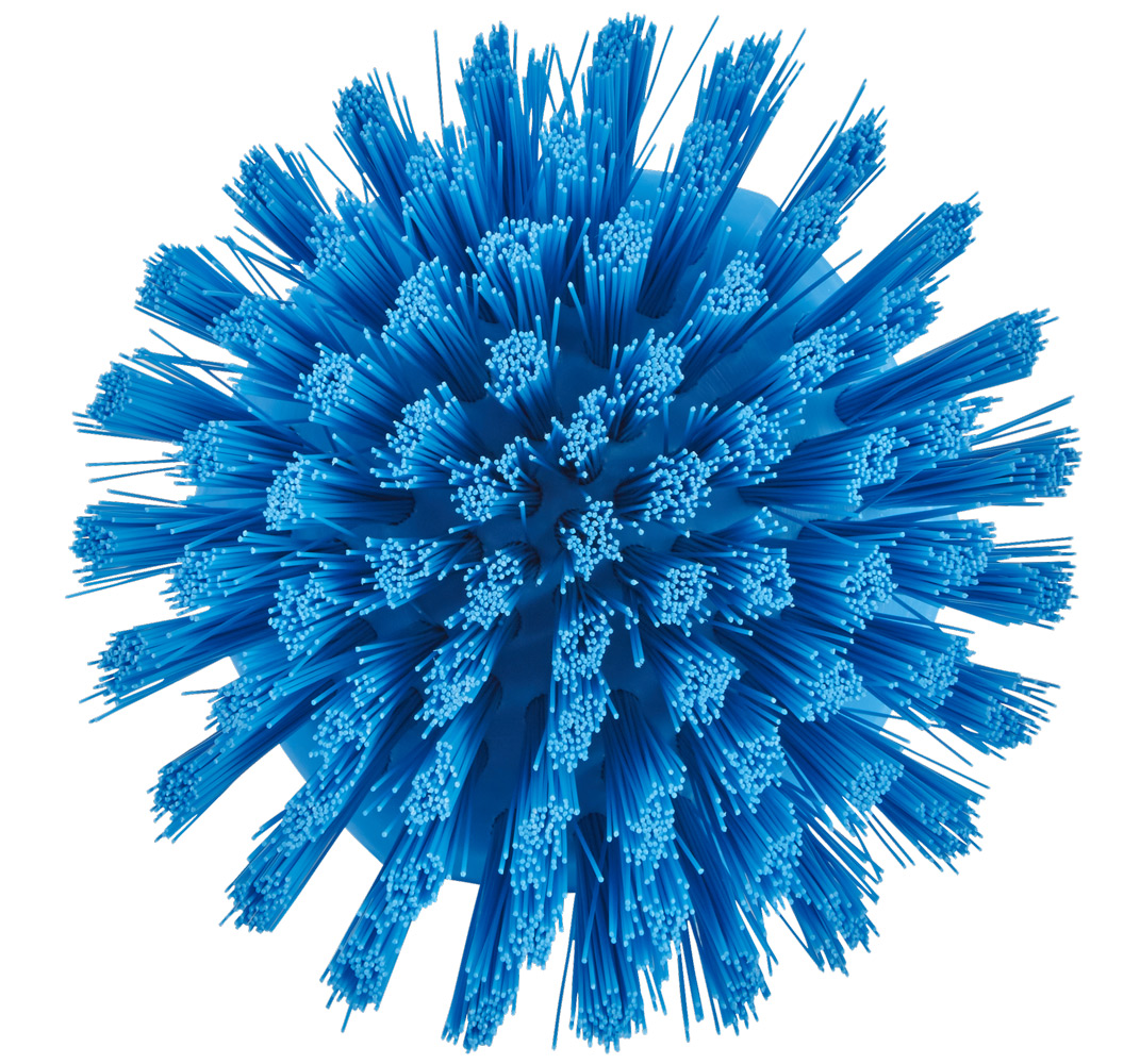Round Hand Brush Vikan, blue - 3