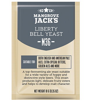10-pack, Liberty Bell Ale (Mangrove Jack's M36) 10 g
