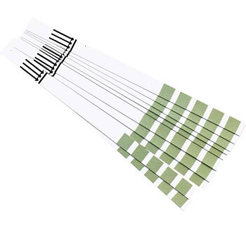Test strips hardness