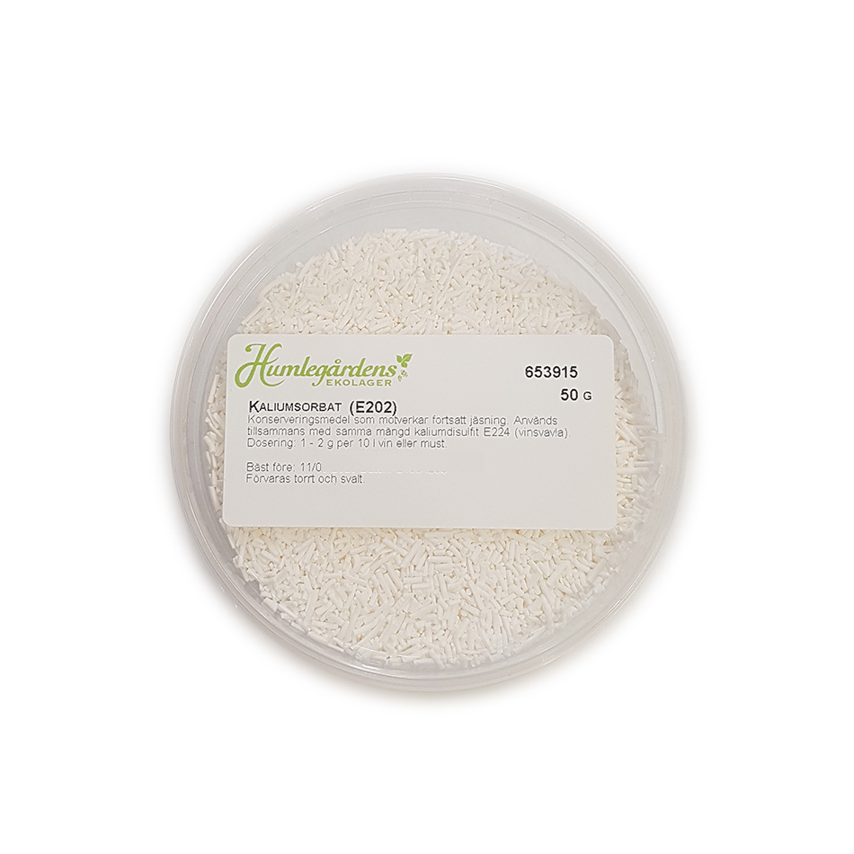 Potassium sorbate (E202), 50 g, SALE