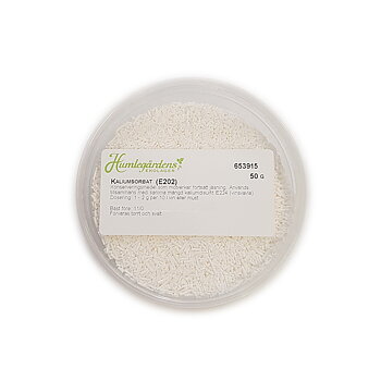 Potassium sorbate (E202), 50 g, SALE
