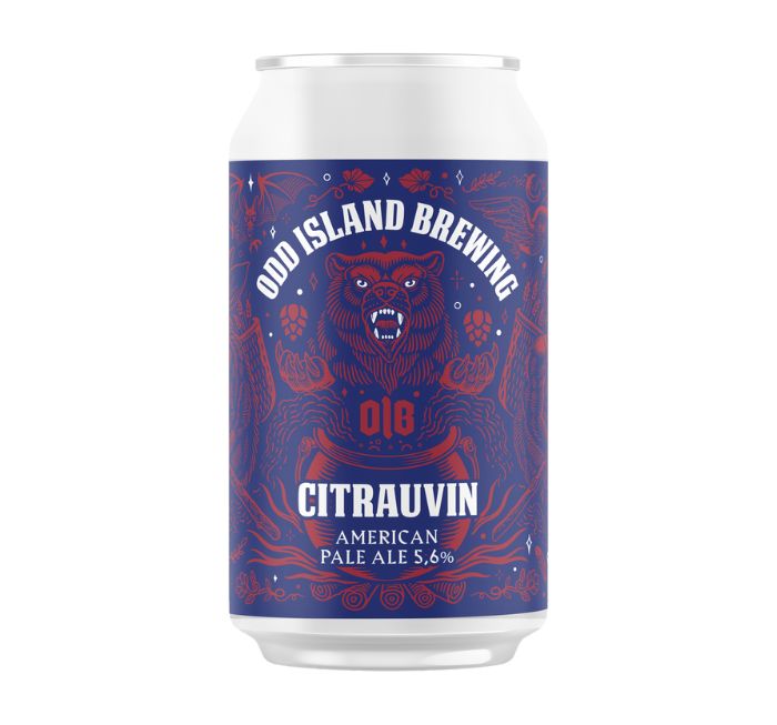 Odd Island Citrauvin APA opskriftssæt 22 l - 2