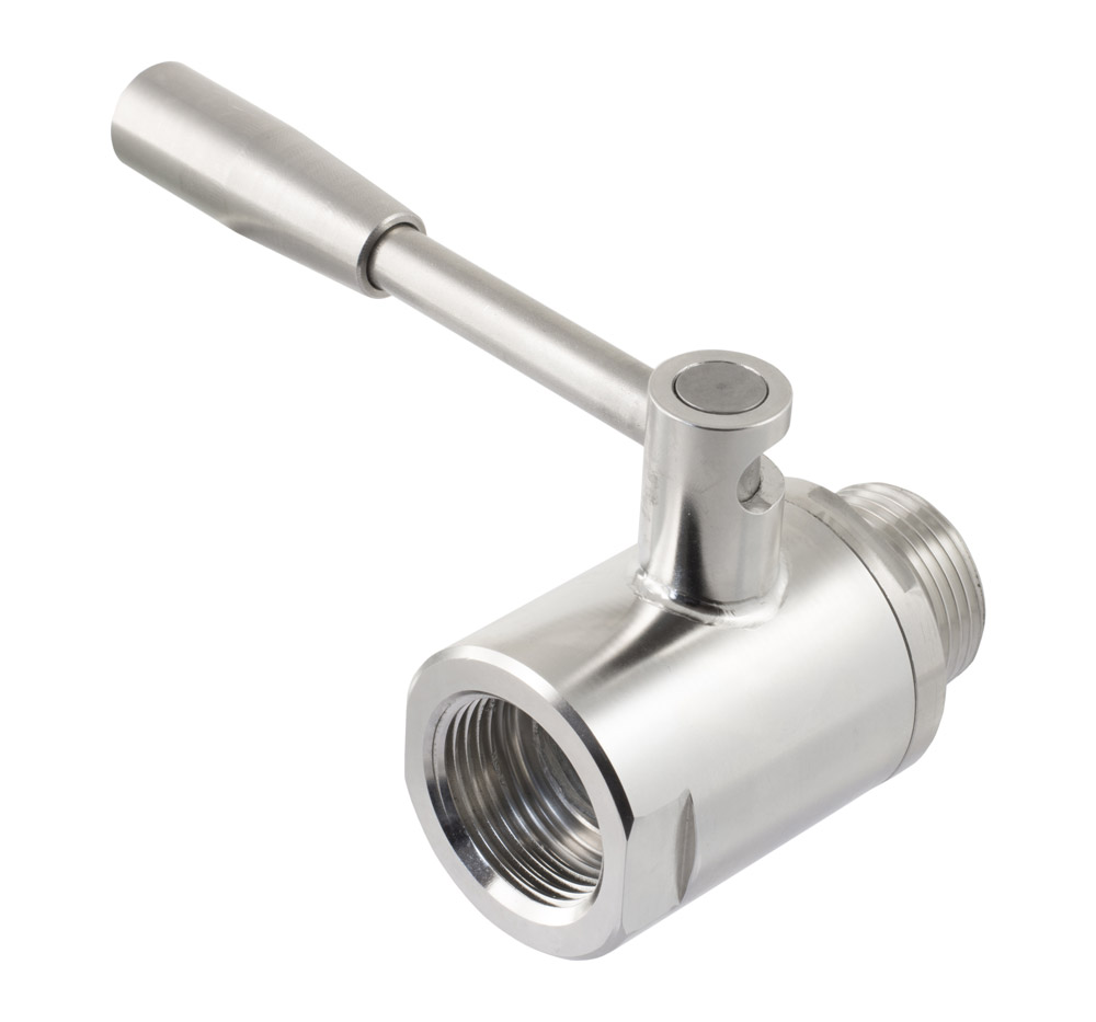Kulventil 1" BSP inv - utv - 2