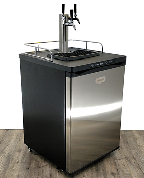 Keg Master Series X Kegerator - 3 haner