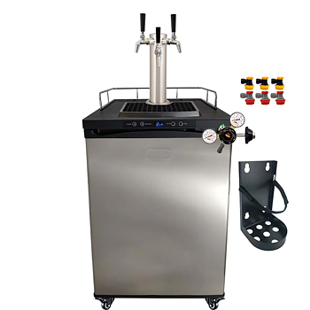 Keg Master Series X Kegerator - 3 haner