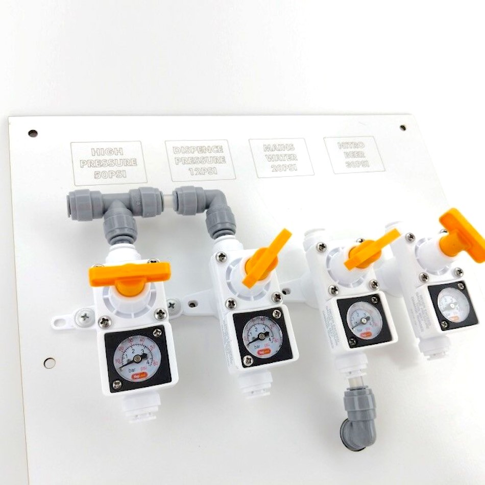 Sekundär regulator med manometer - 5