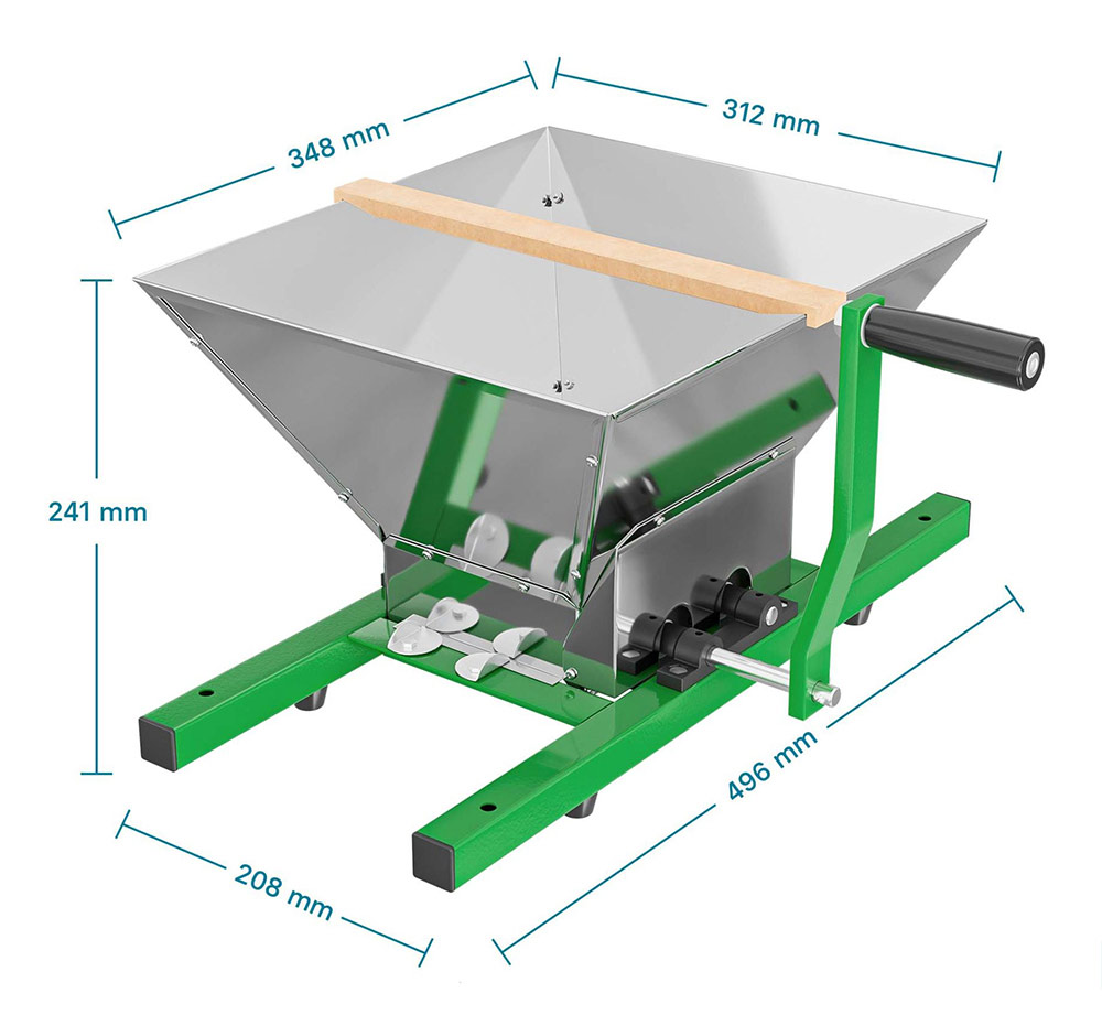 frugtknuser 7 l og mekanisk frugtpresse 12 l - 2