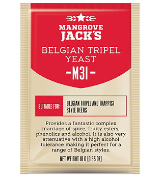 10-pack, Belgian Tripel (Mangrove Jack's M31) 10 g