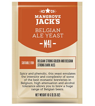 10-pack, Belgian Ale (Mangrove Jack's M41) 10 g