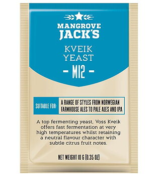 Kveik (Mangrove Jack's M12) 10 g