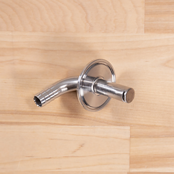 Whirlpool TC 1.5" - 12 mm barb, elbow