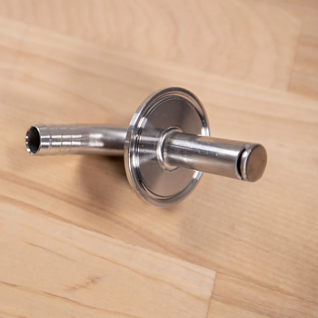 Whirlpool TC 1.5" - 12 mm barb, elbow