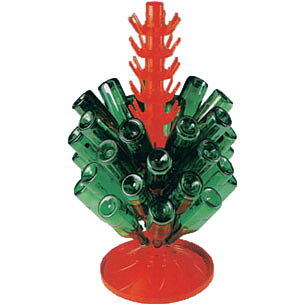 roterende flasketræ, 81 flasker