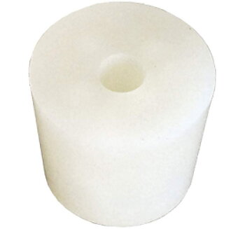 Silicone stopper 38/31 mm, with hole