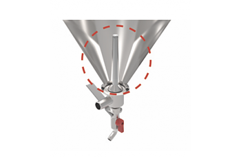 160 mm Liquid Inlet till Conical Fermenter