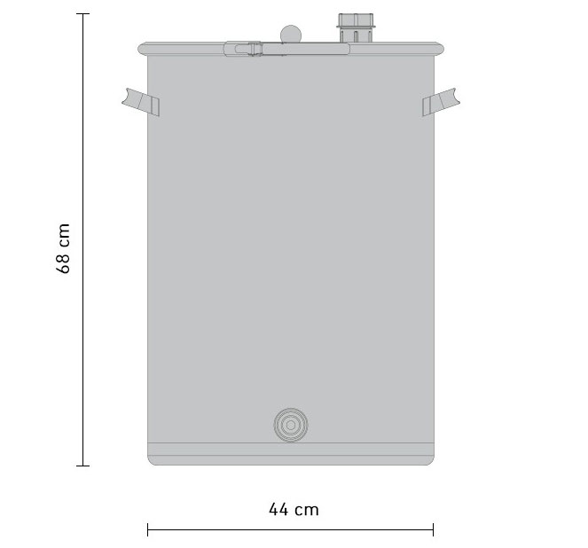 Speidel rostfritt jäskärl 95 l - 4