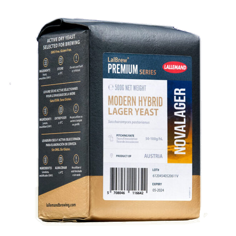 20-pack, NovaLager (Lallemand) 500 g - 2