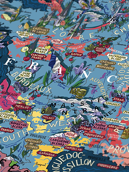 Wine Puzzle - France