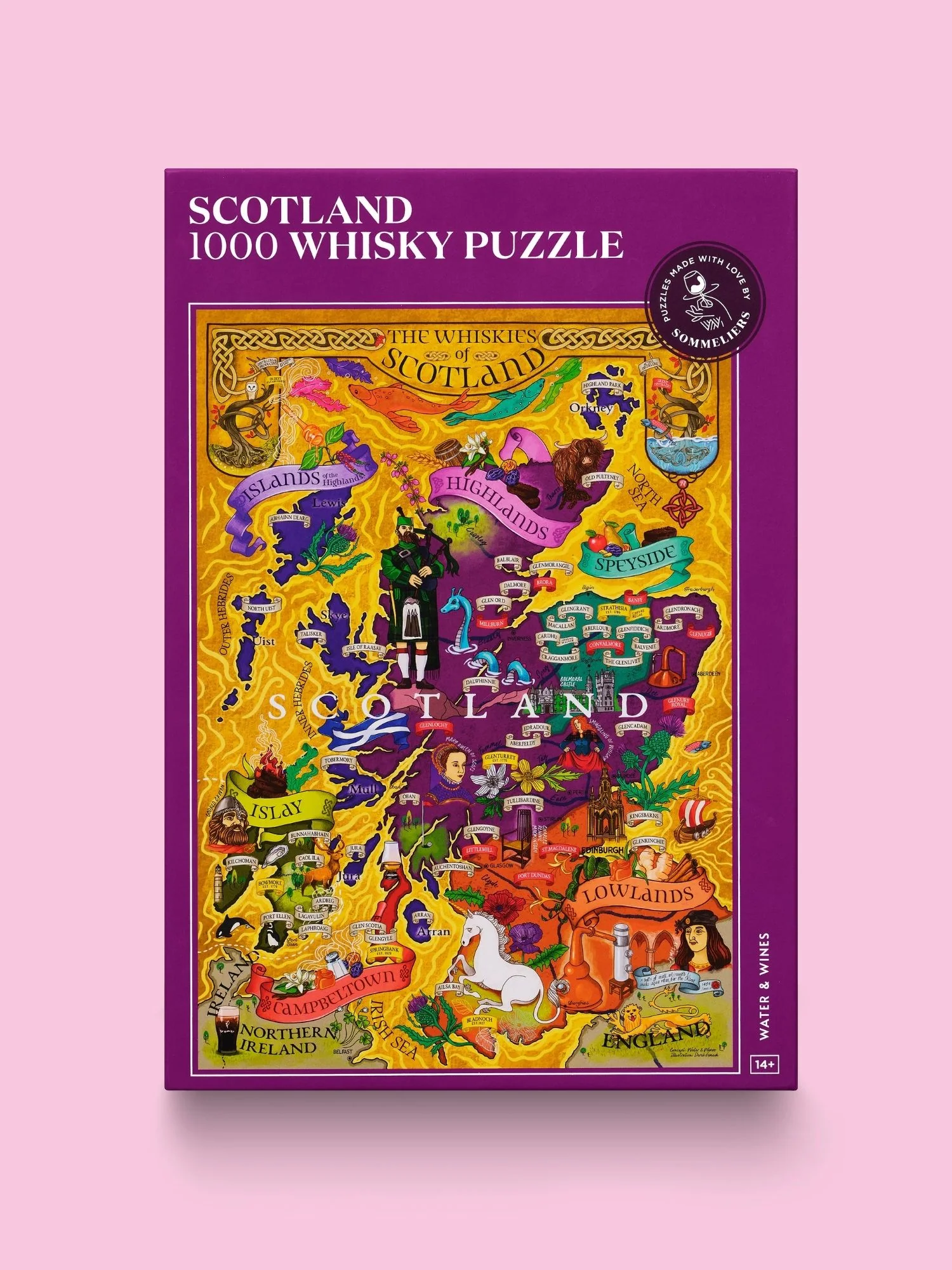 Whisky Puzzle - Scotland - Mr. Malt