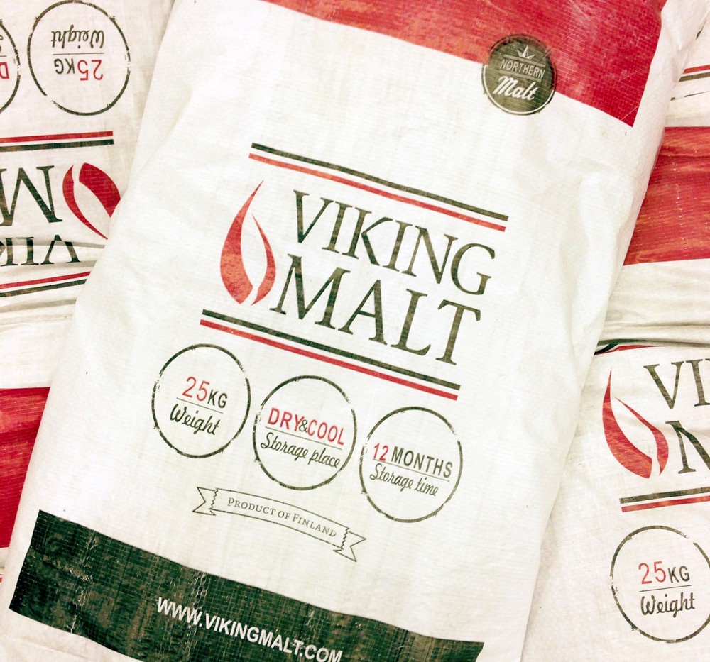 pale ale malt (Viking), krossad, 25 kg Humlegårdens Ekolager
