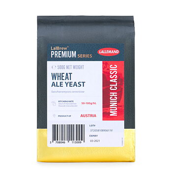 20-pack, Munich Classic Wheat Lallemand 500 g
