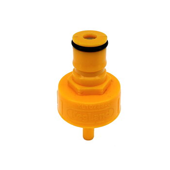 PET-adapter gul (plast)