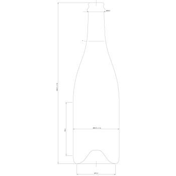flaske Champagne 75 cl, 15 stk