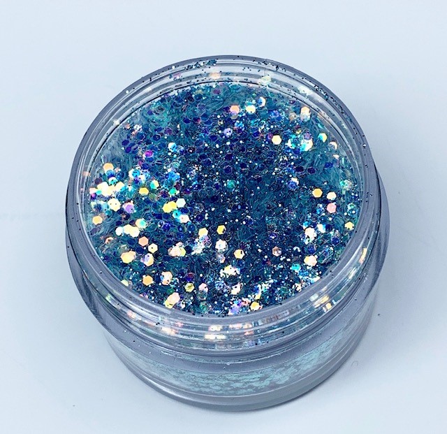 n3054 Glitter mix Heavanly blue 15 g 