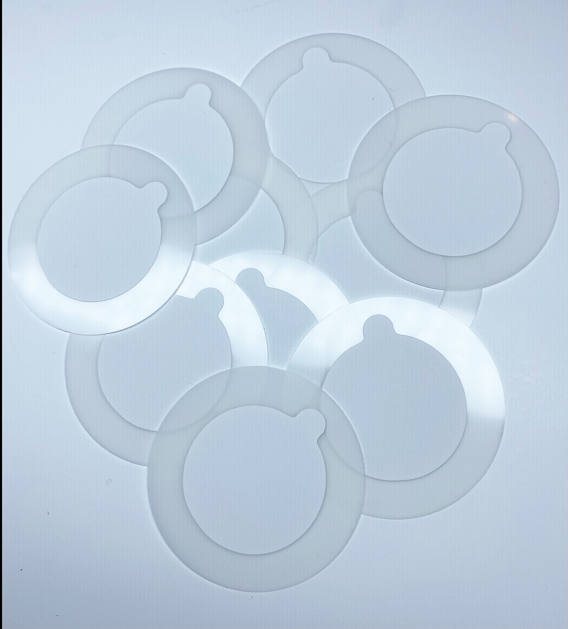 Eyelash glue stickers 10pc