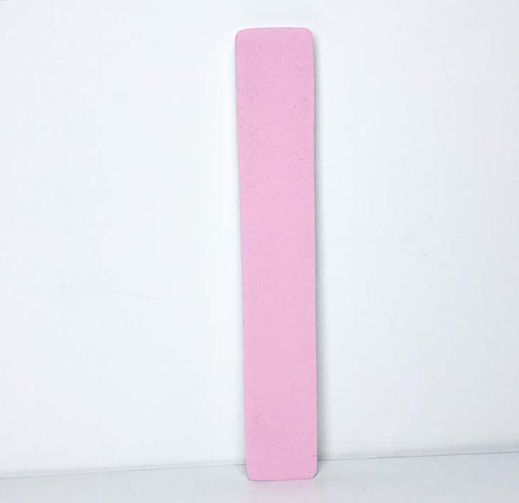 f061 Polishfile wide,white/pink 