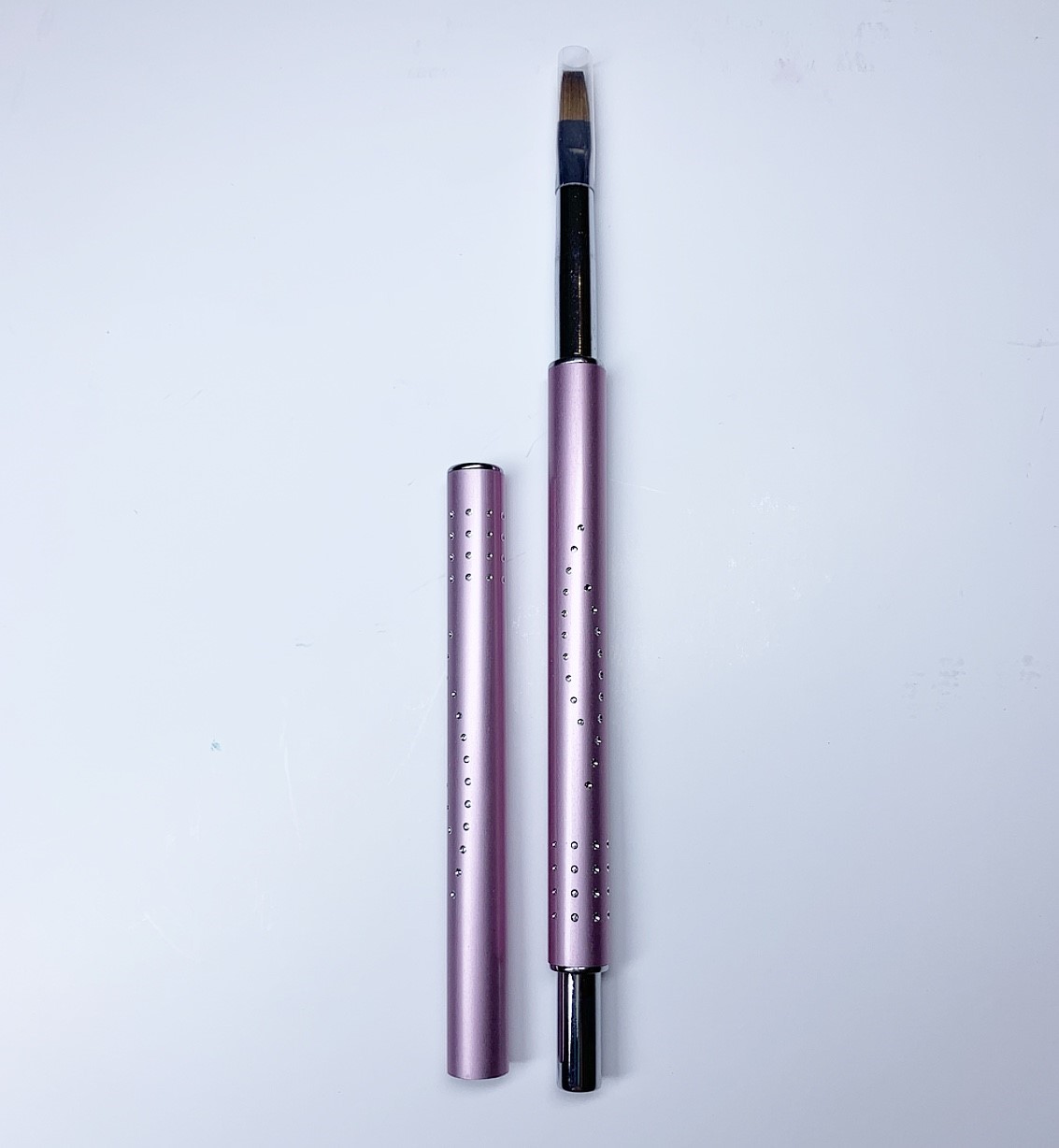 p081 Gel design brush with rhinestones size 6 