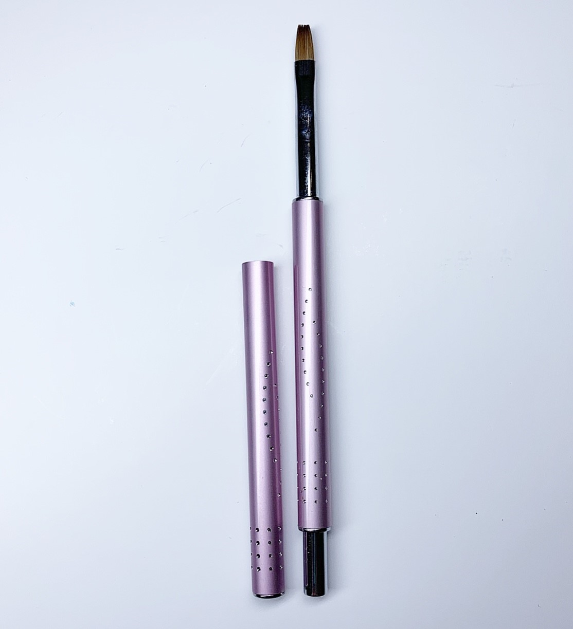 p083 Design flat brush with rhinestones 