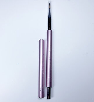 p084 Design pointed gel brush with rhinestones 