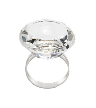 Crystal ring clear 