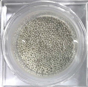 sr141  Metal balls silver 