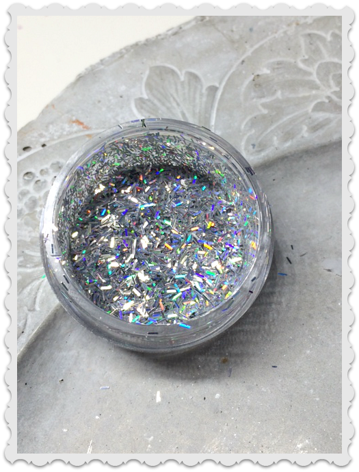 s238 Silver flitter stavar 