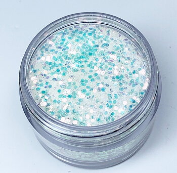 n3043 Glitter mix pure white   15 ml 
