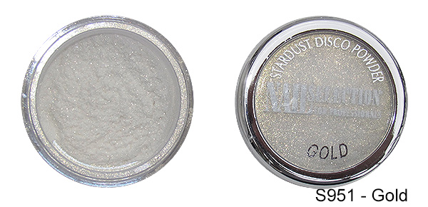 s951 Stardust disco powder gold 1 g 