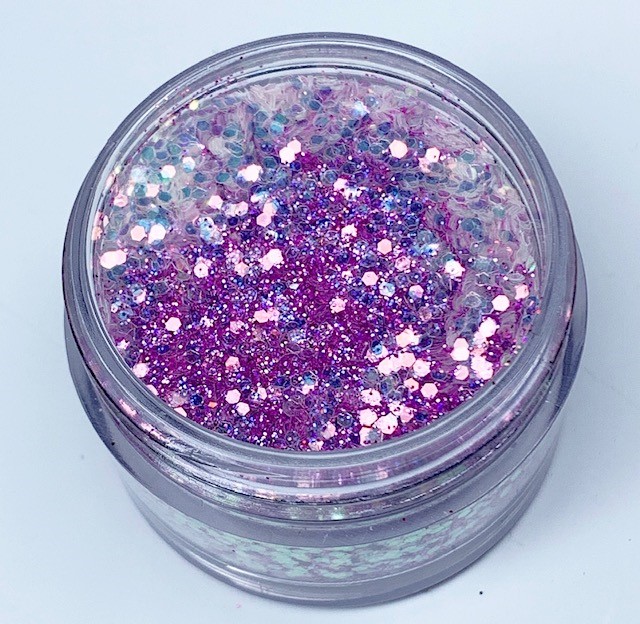 n3048 Glitter mix plum 15 ml 