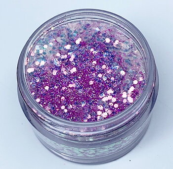 n3048 Glitter mix plum 15 ml 